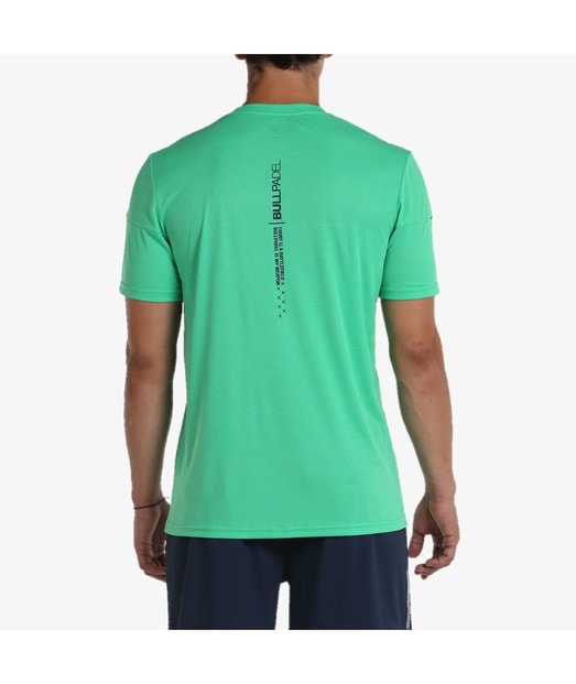 CAMISETA BULLPADEL OMEYA VERDE VIBRANTE