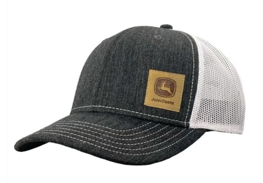 John Deere Negra Malla Blanca