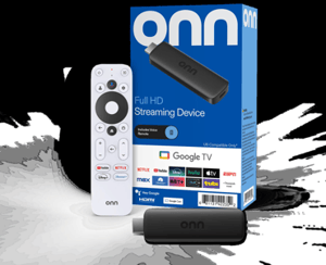ANDROID TV ONN  FULL HD STREAMING DEVICE , INCLUYE: 3 MESES DE CUENTA STREAMING