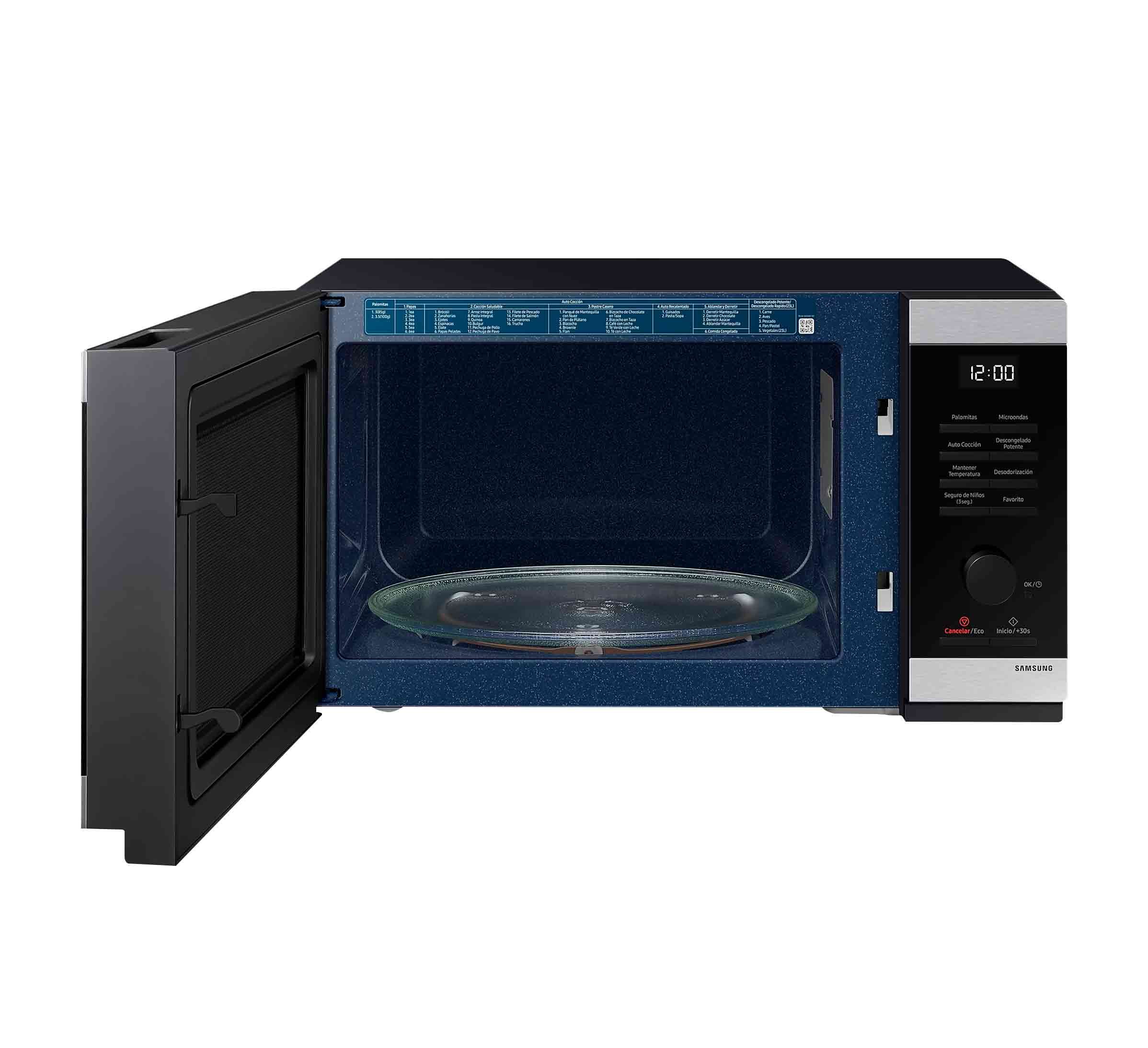 Samsung Microondas │ 32 Litros │ Negro/Plata