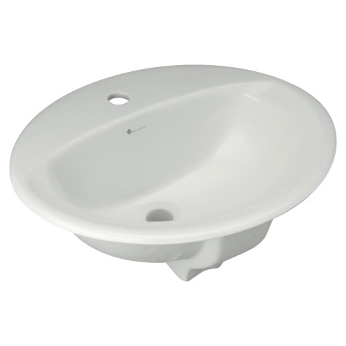 FV LAVAMANOS ELEA OVAL D/EMPOTRAR BL. E231.1