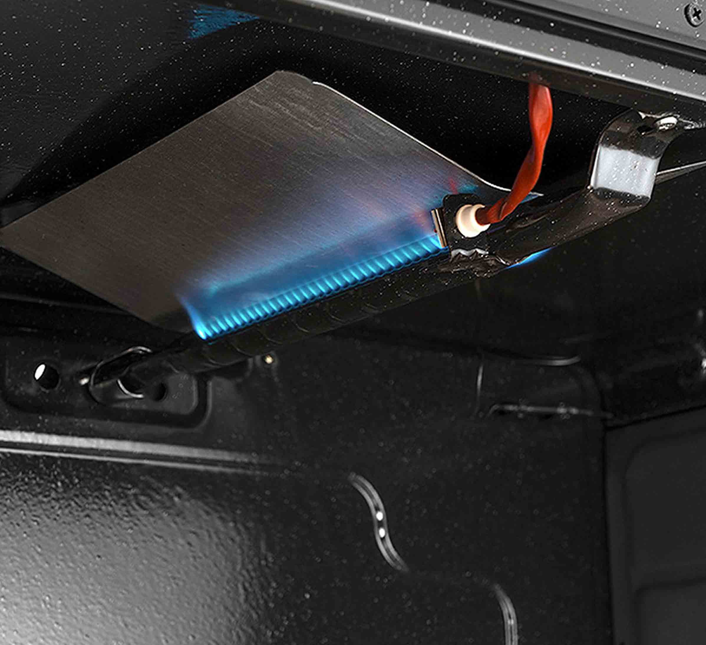Mabe cocina a gas | 4 quemadores | Color inox | luz en el horno