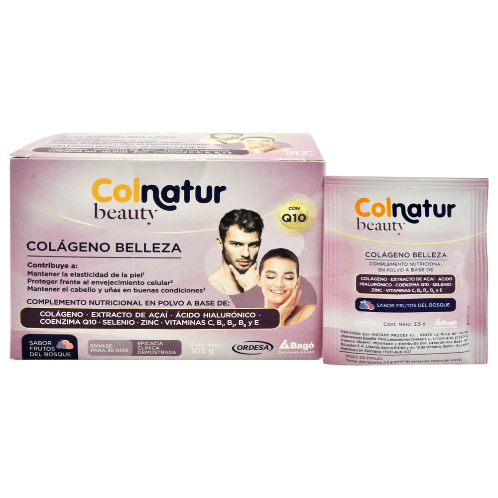 Colnatur Beuty Polvo Sobres 3.5G Caja*30