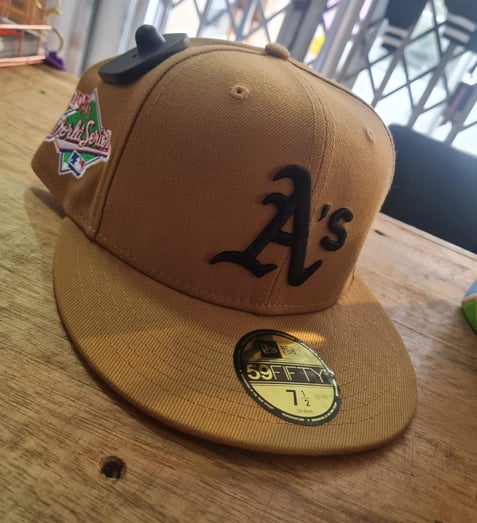 NEW ERA 5950 OAKLAND ATHLETICS 7 1/2 COOPERSTOWN COLLECTION