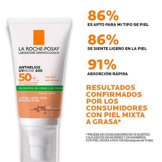 La Roche Anthelios Xl Gelcre 50+Col 50 ml