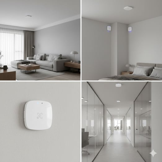 Sensor de movimiento / pared lateral