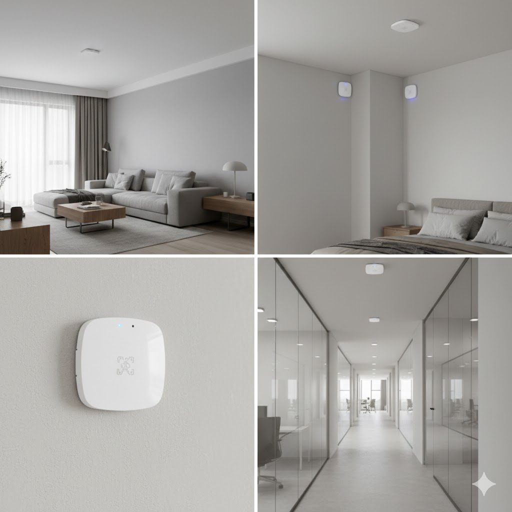 Sensor de movimiento / pared lateral