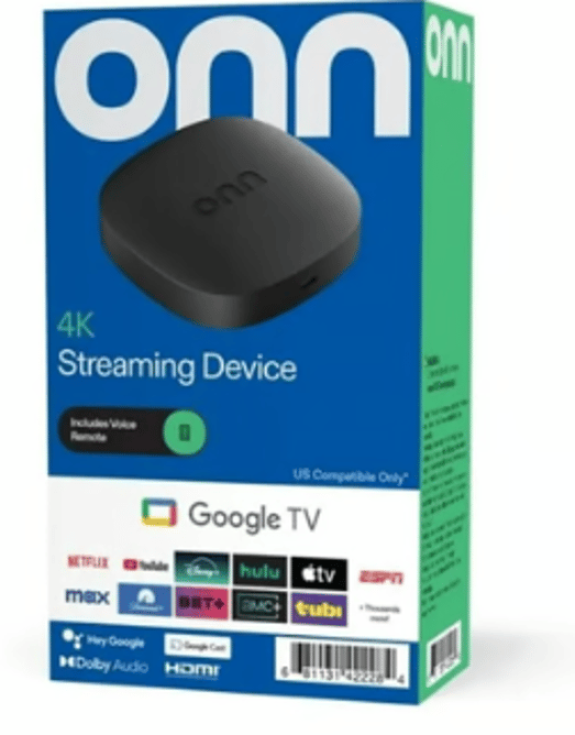 ONN 4K STREAMING DEVICE
