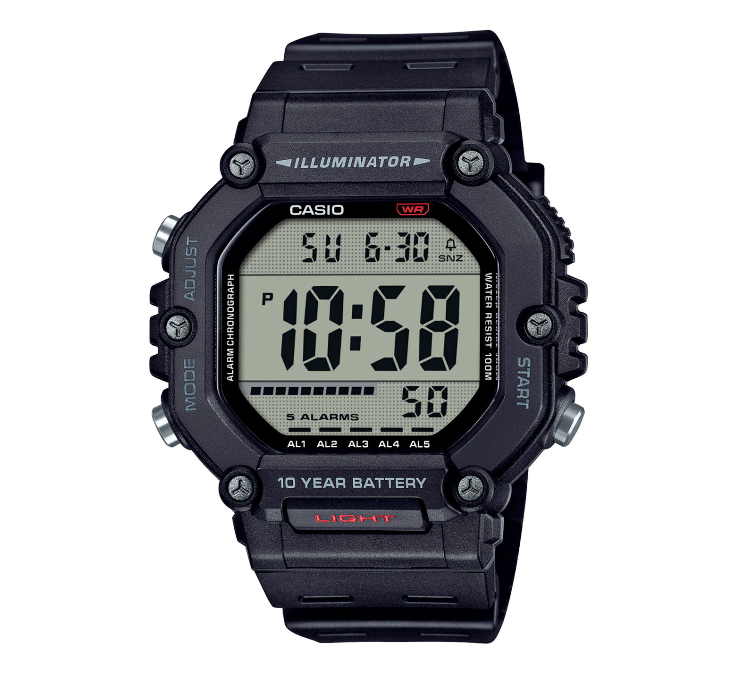 CASIO reloj resistente agua