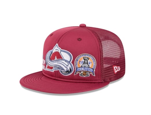 NEW ERA 950 COLORADO AVALANCHE CHAMPIONSHIP VINO
