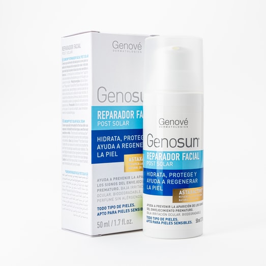 Genosun Fotoprotector Post Solar Reparador Facial Fps50+ 50 ml