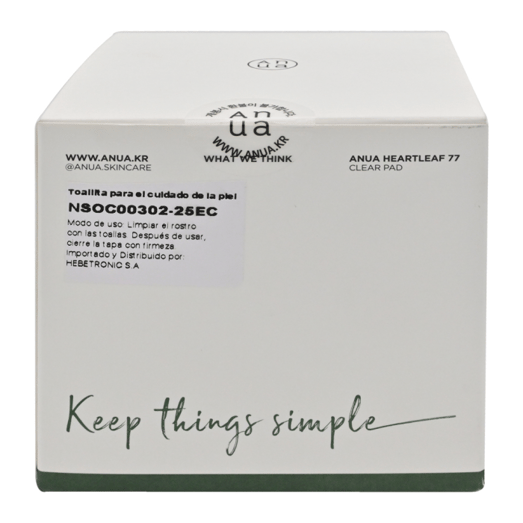 Anua Pads Limpiador Heartleaf 77% *160Ml