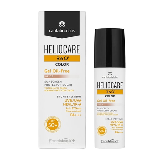 Heliocare Protector Solar Oil Free Beige 50ml