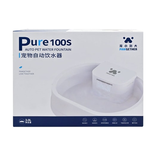 Pawgether Fuente Automatica Para Mascotas Pure 100S 3 Litros