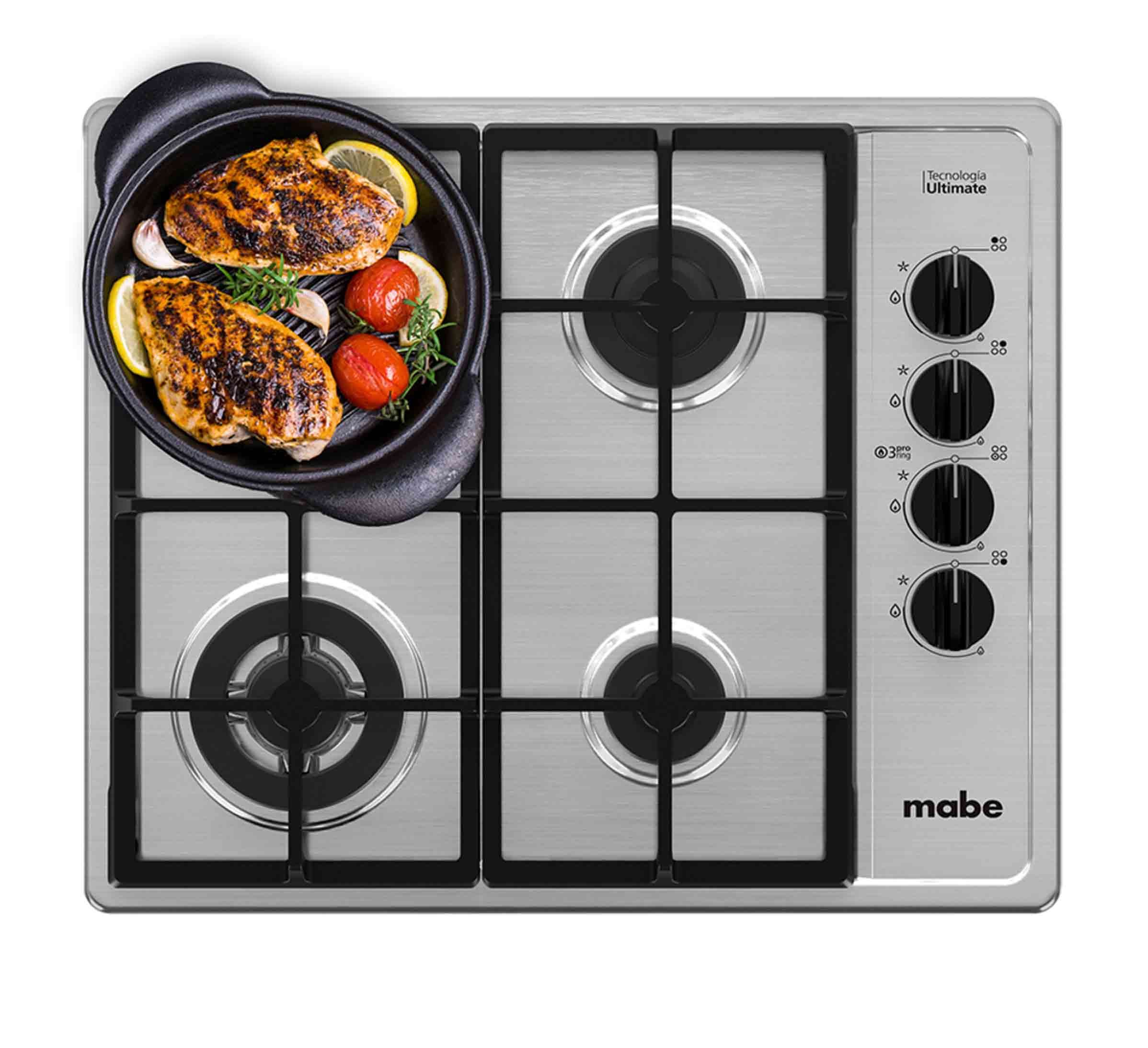 Mabe encimera a gas | 4 quemadores