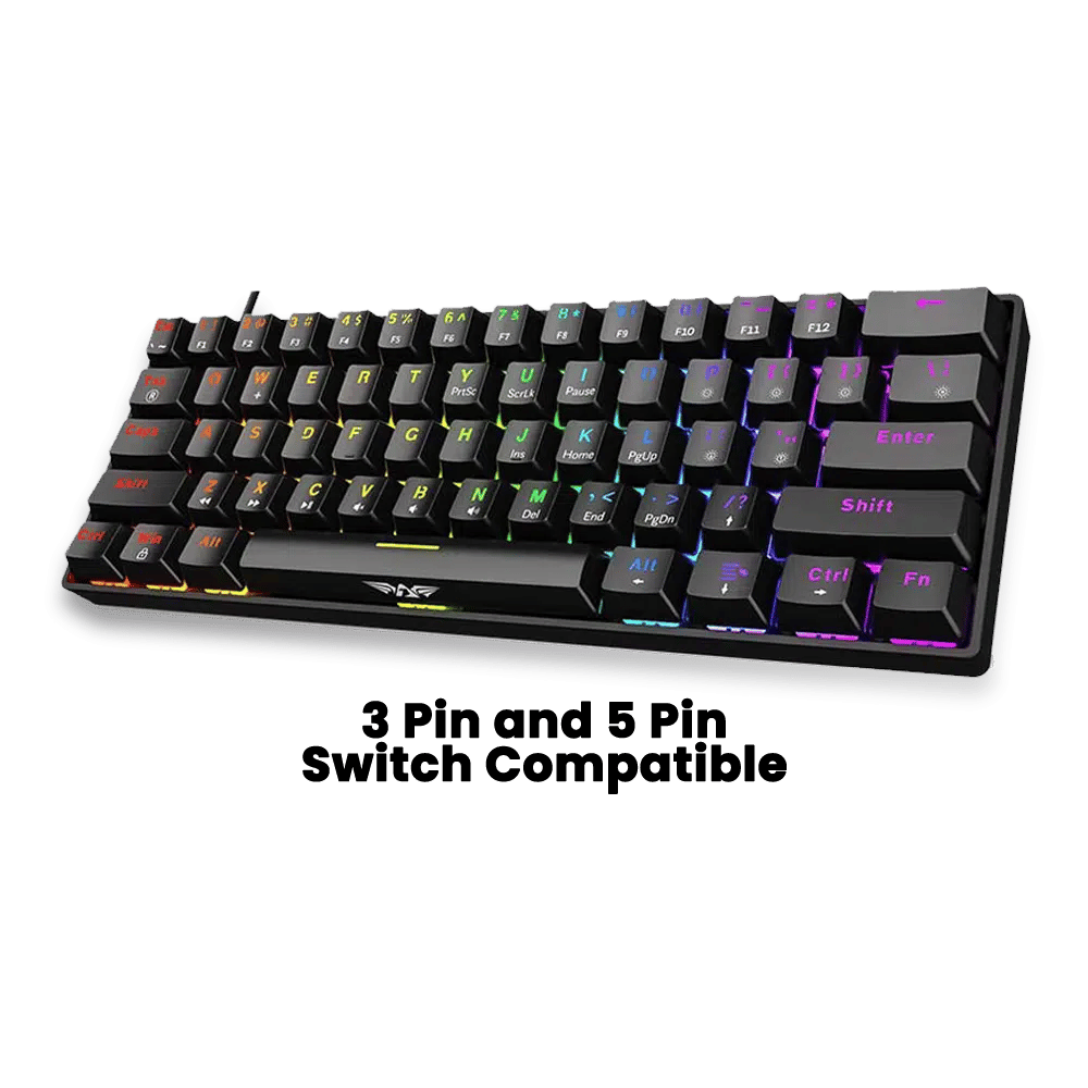 TECLADO MECANICO ARMAGGEDDON MKA 1C NEX BLACK LINE