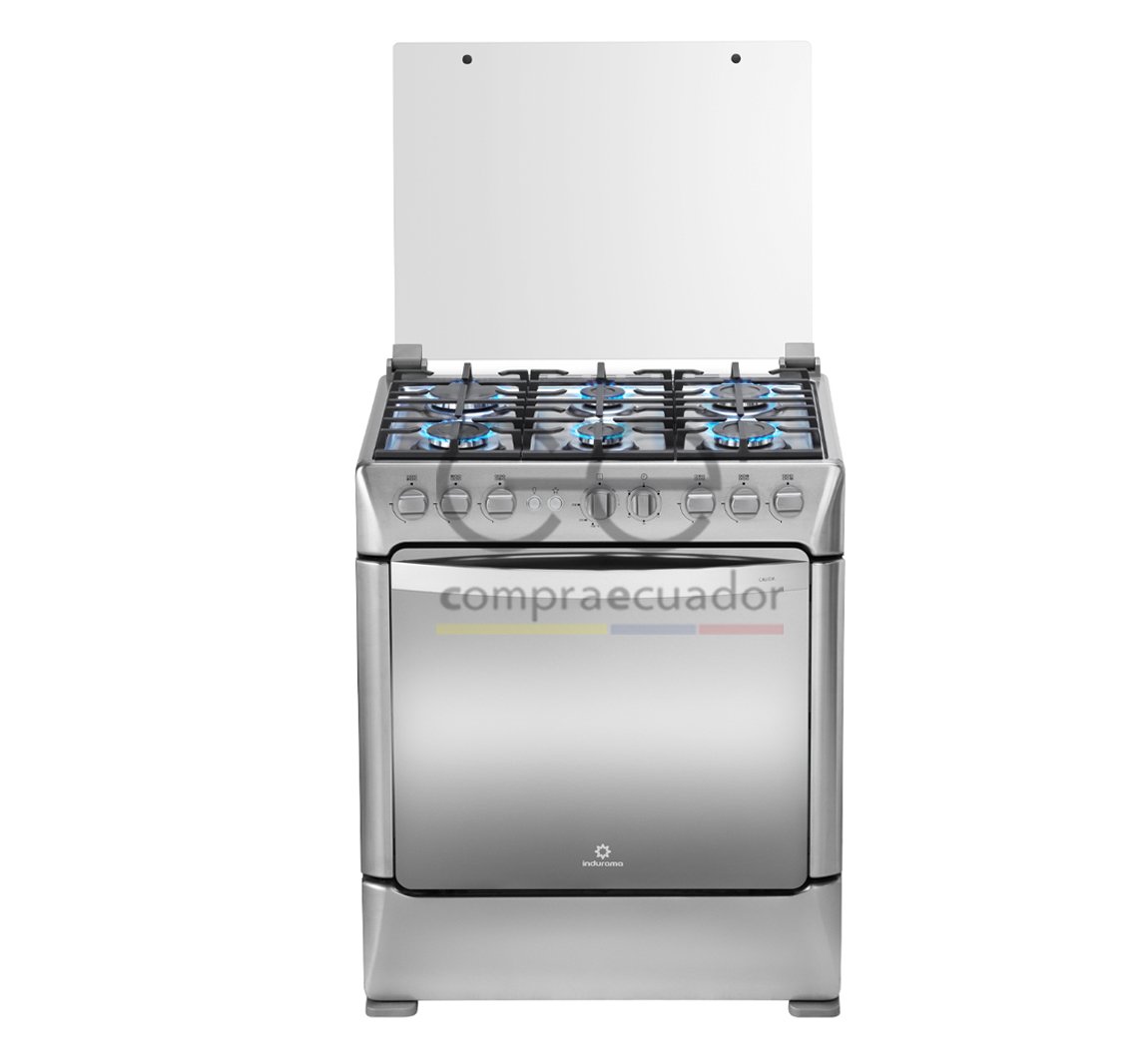 Indurama Cocina Galicia Zfo 6 Quemadores Acero Inoxidable