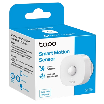 SENSOR DE MOVIMIENTO SMART TP-LINK TPLINK TAPO T100 120 GRADOS ANG. DETEC BLANCA