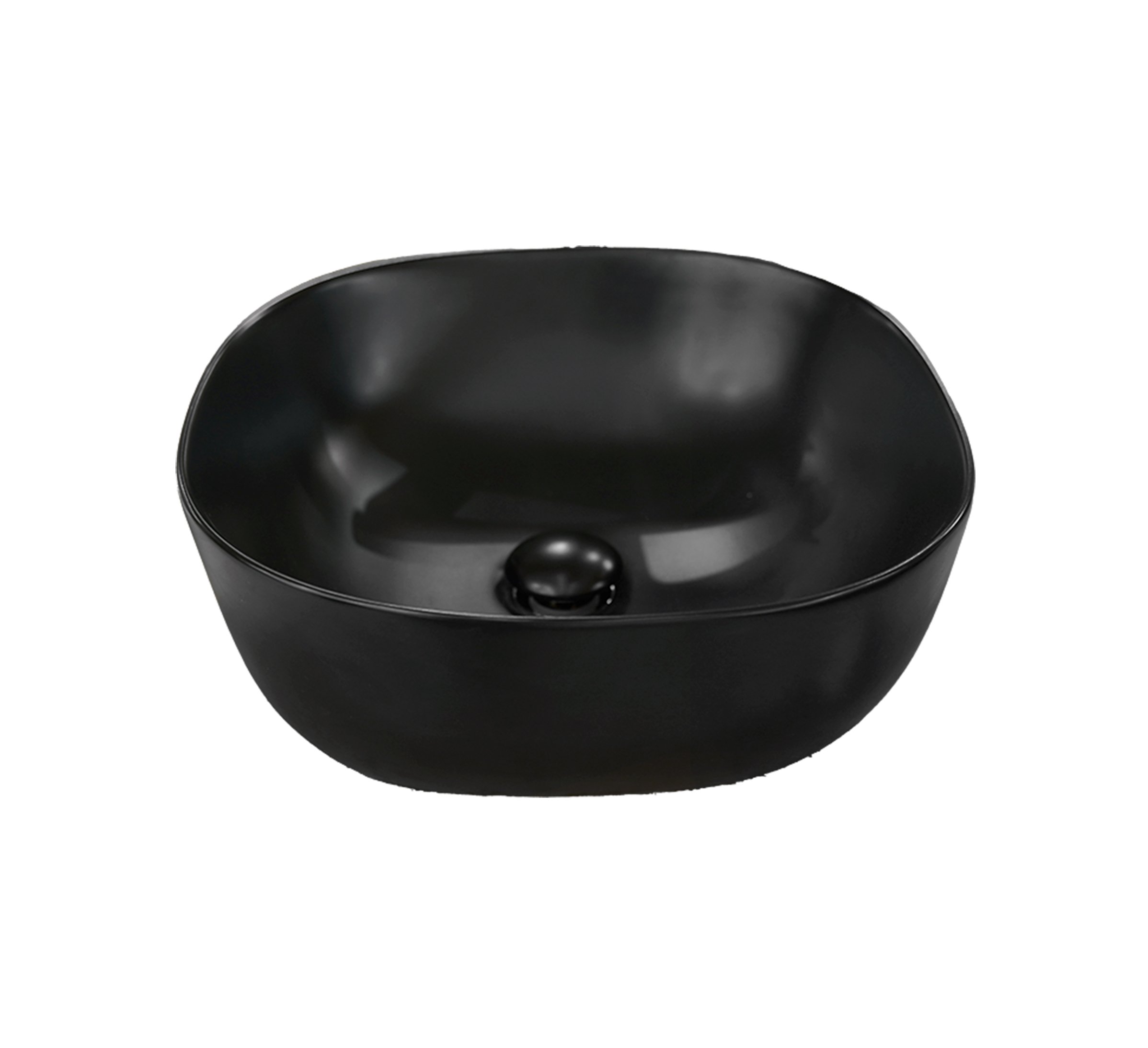 BP LAVAMANOS VILNA MATT BLACK MAS ACCESORIOS