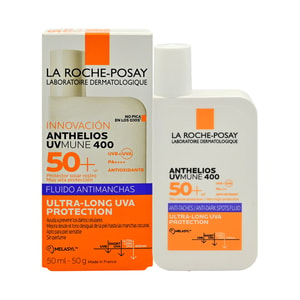 La Roche Anthelios Uvmune 400 Prot Sol Antimanchas 50+*50 ml