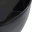 LAVABO REDONDO NEGRO MATE 410X410X150MM 4GNT111