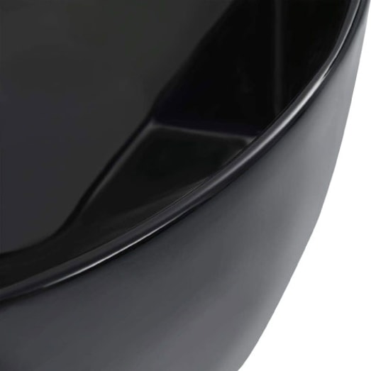 LAVABO REDONDO NEGRO MATE 410X410X150MM 4GNT111