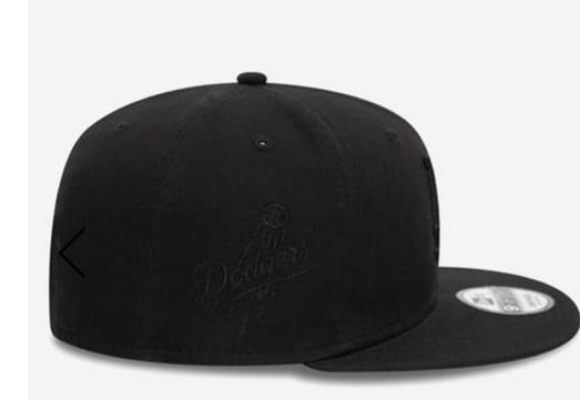New Era 950 LA Dodgers Monochrome Negro