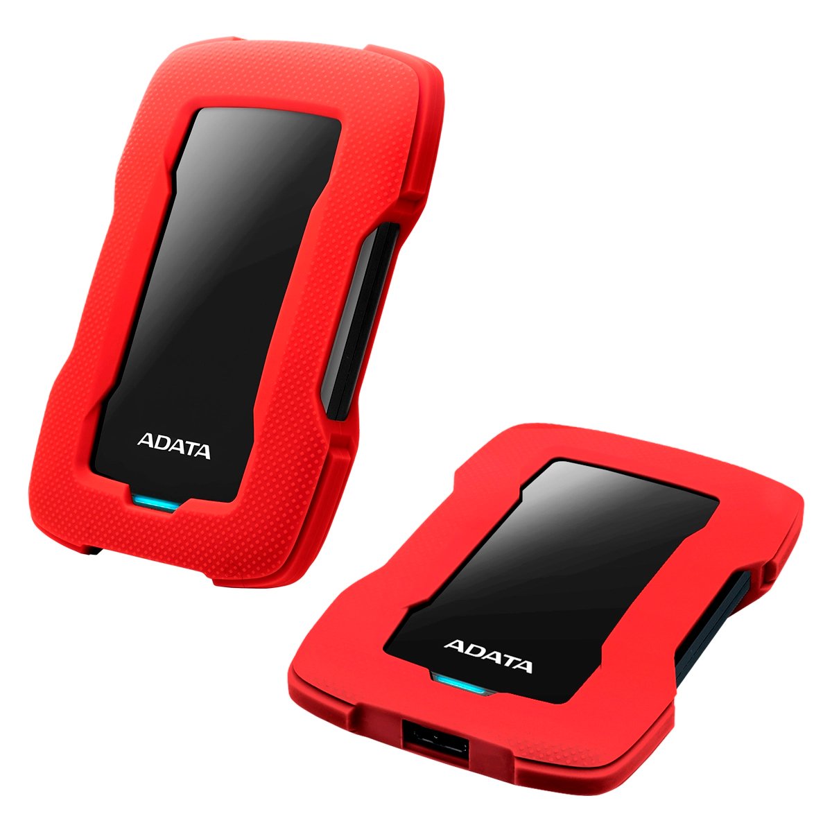 Adata Disco Duro Externo 1TB Usb 3.2 | Antishock | Rojo ADA-AHD3301TU31CRD