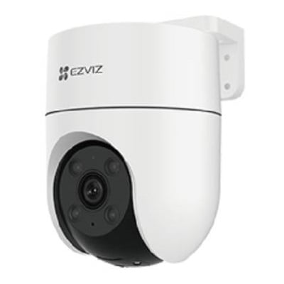 CAMARA DE SEGURIDAD IP EZVIZ H8C 2MP 360 IP65 WIFI 2 4GHZ BIDIRECCIONAL SILUETA HUMANA MICROSD Y NUBE DEFENSA ACT