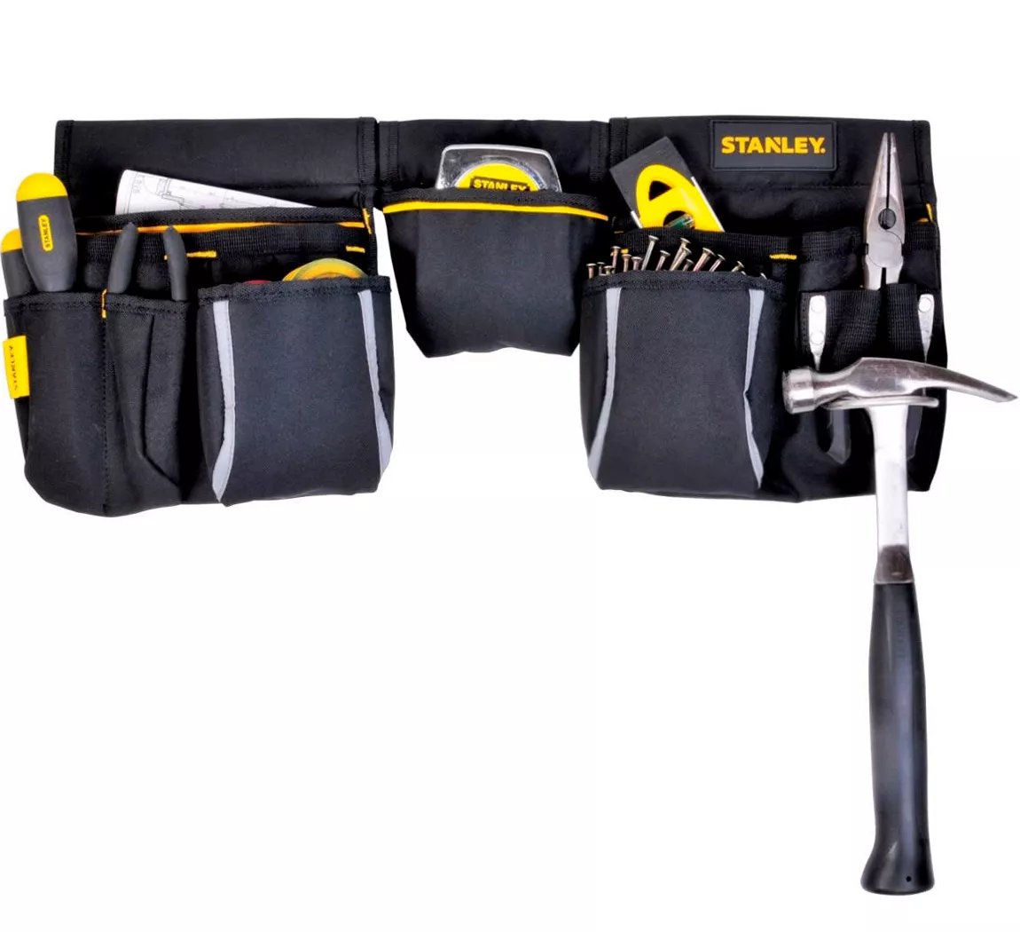 Stanley Cinturón Porta Herramientas 12 Servicios Resistente