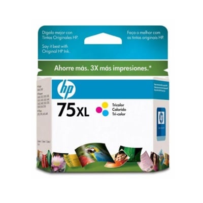 HP 75XL   12 ml   Alto rendimiento   color  cian  magenta  amarillo    original   cartucho de tinta   para Officejet J6413  J6415  Photosmart C4345  C4435  C4450  C4480  C4580  C4599  C5550  C5580