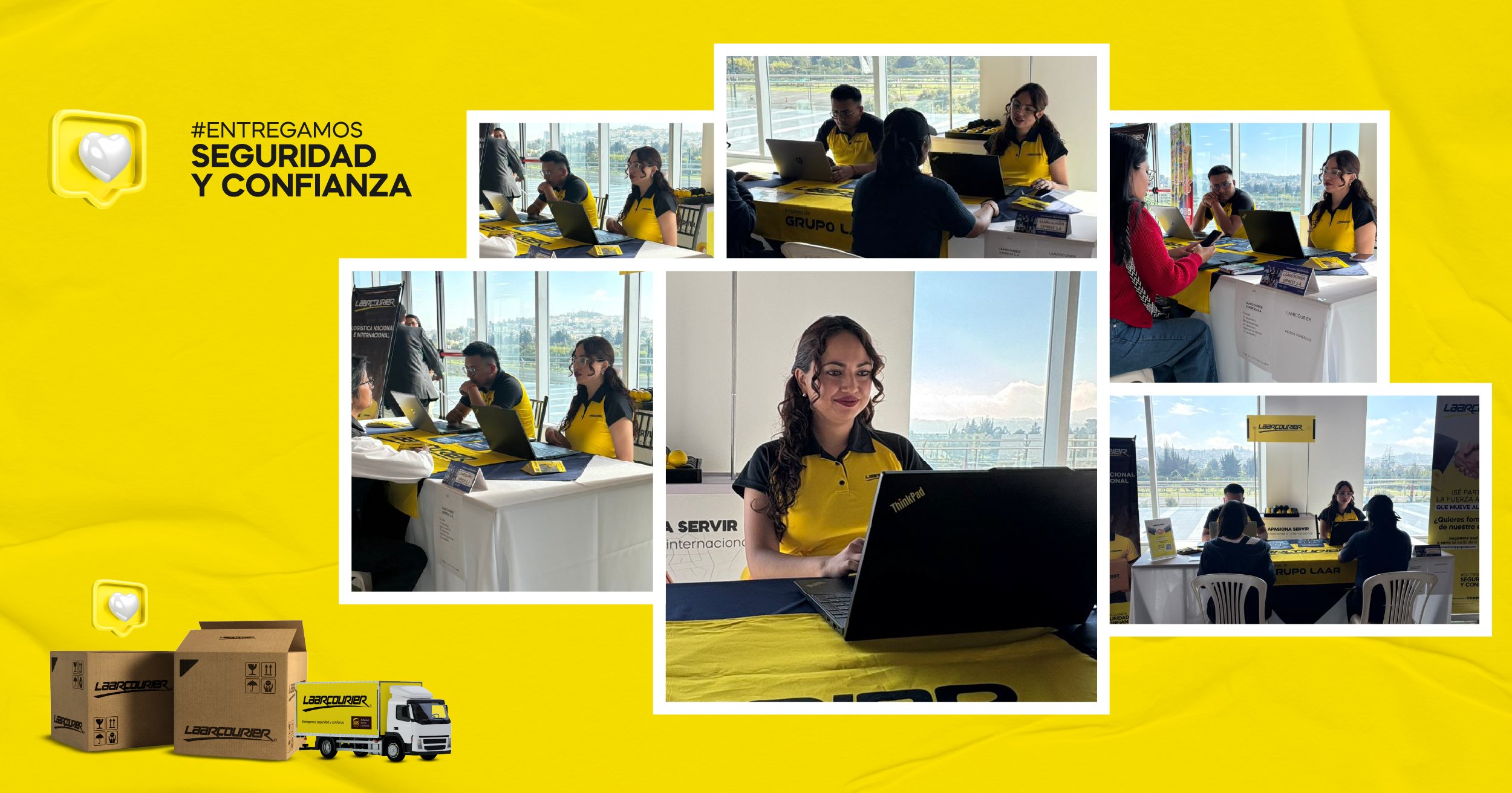 “Presentes en ‘Conectando talentos con oportunidades’ Quito”