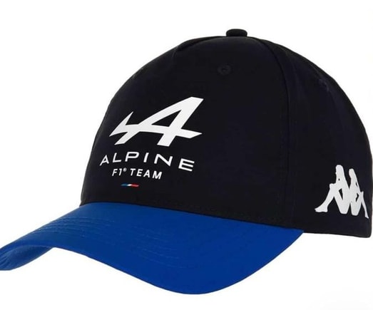 KAPPA F1 ALPINE NEGRA/AZUL MARINO