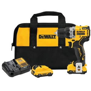 TALADRO ATORNILLADOR INALAMBRICO DEWALT 12V2BAT. DCD701F2