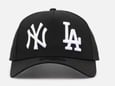 940 New Era Dodgers NY Yankees Negra