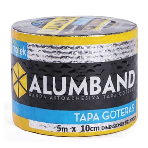 ALUMBAND 10CM X 5METROS IMPTEK