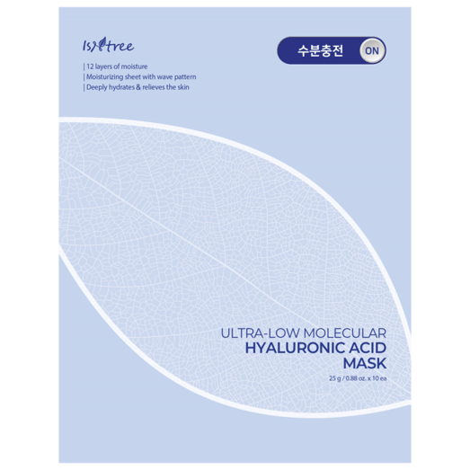 Isntree Mask Face Hialuronic Acid 25 g 10 Unidades
