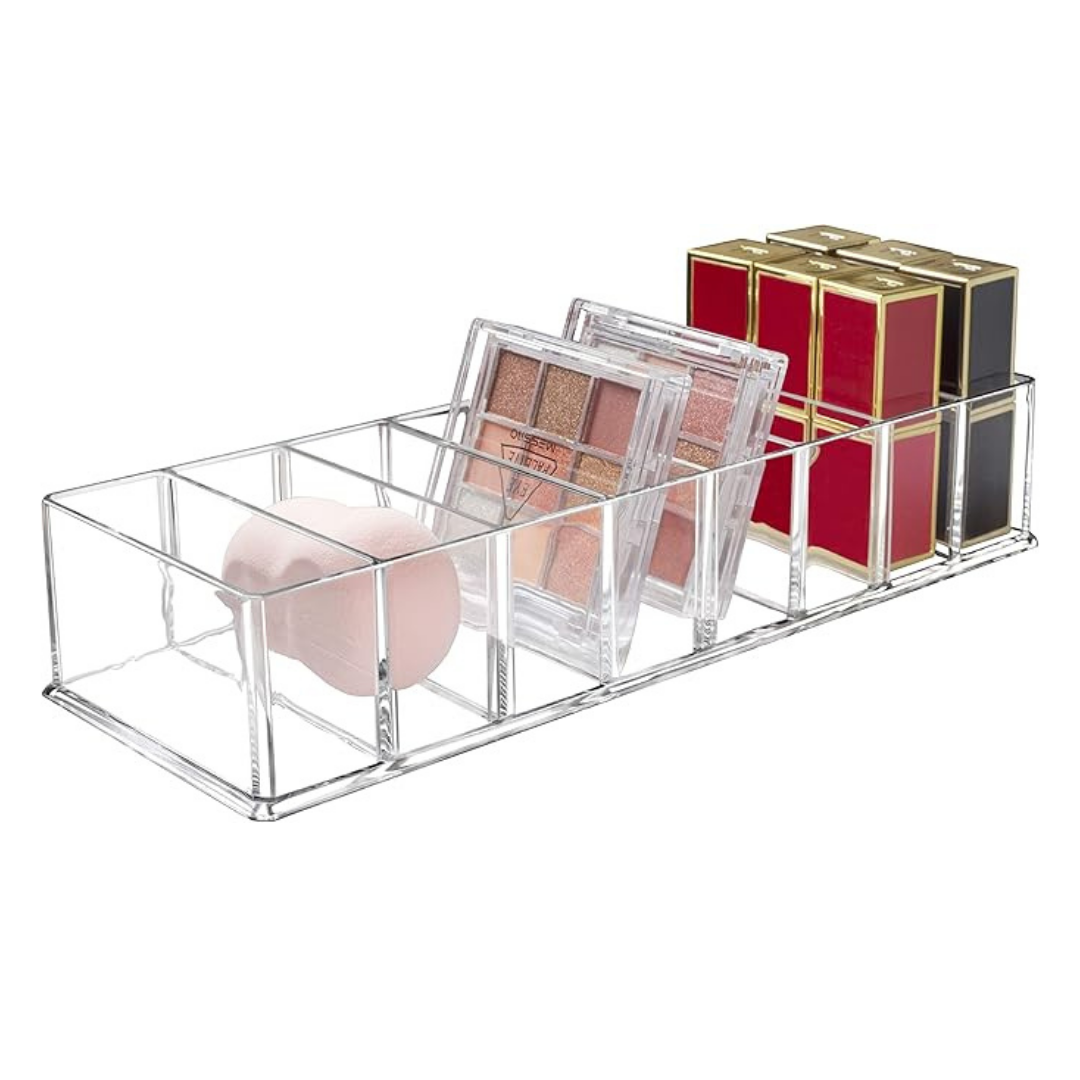 Organizador de maquillaje angosto