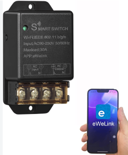 INTERRUPTOR WIFI SMART SWITCH 30A – 250V 50/60HZ