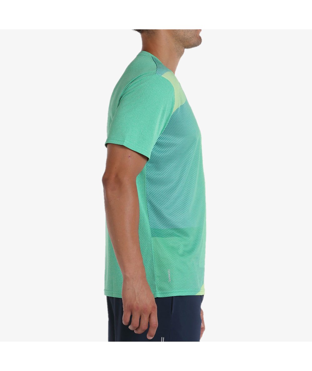 CAMISETA BULLPADEL ORISA VERDE VIBRANTE VIGORE