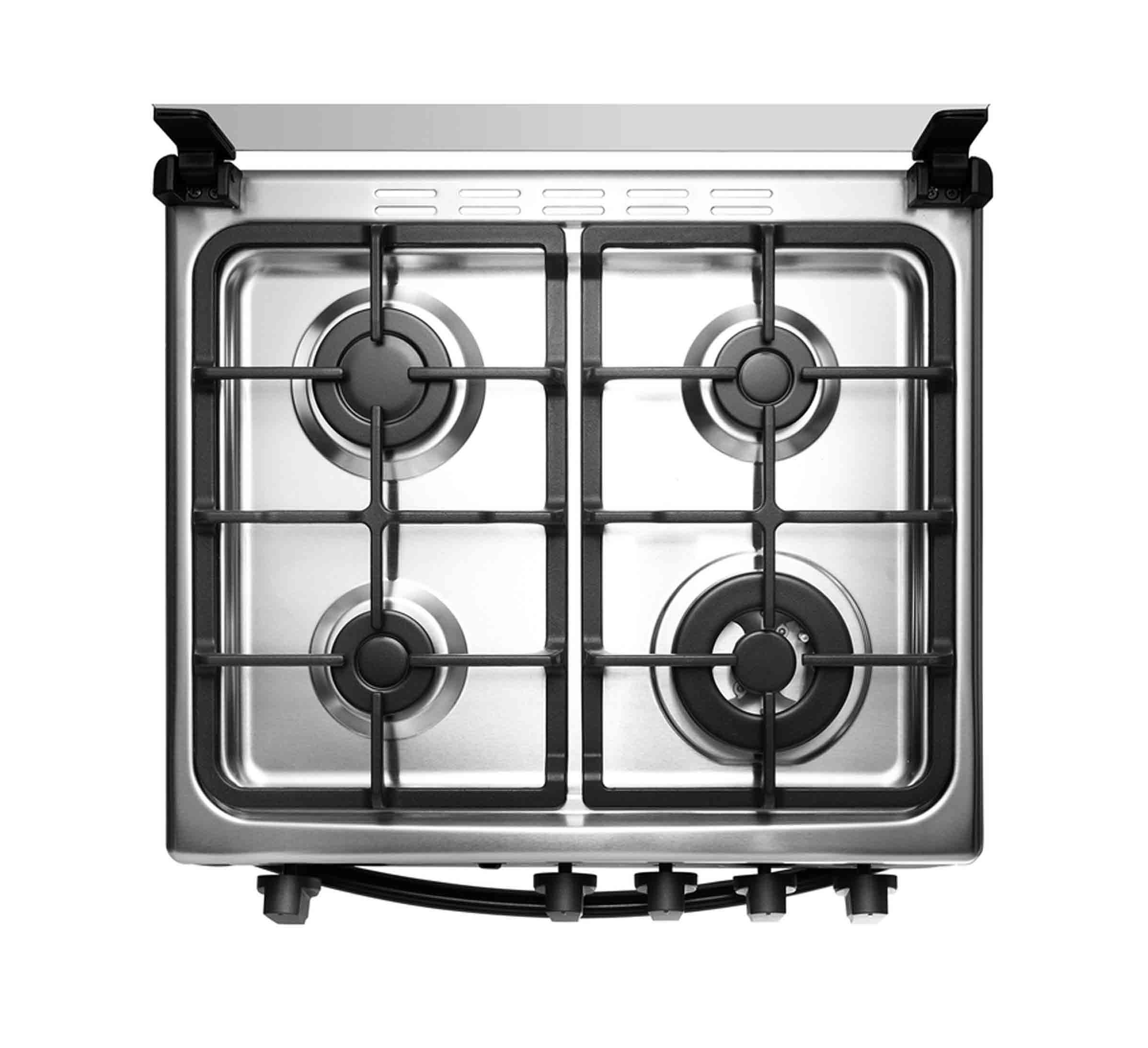Indurama cocina merida | A gas | 4 quemadores | Color negro |