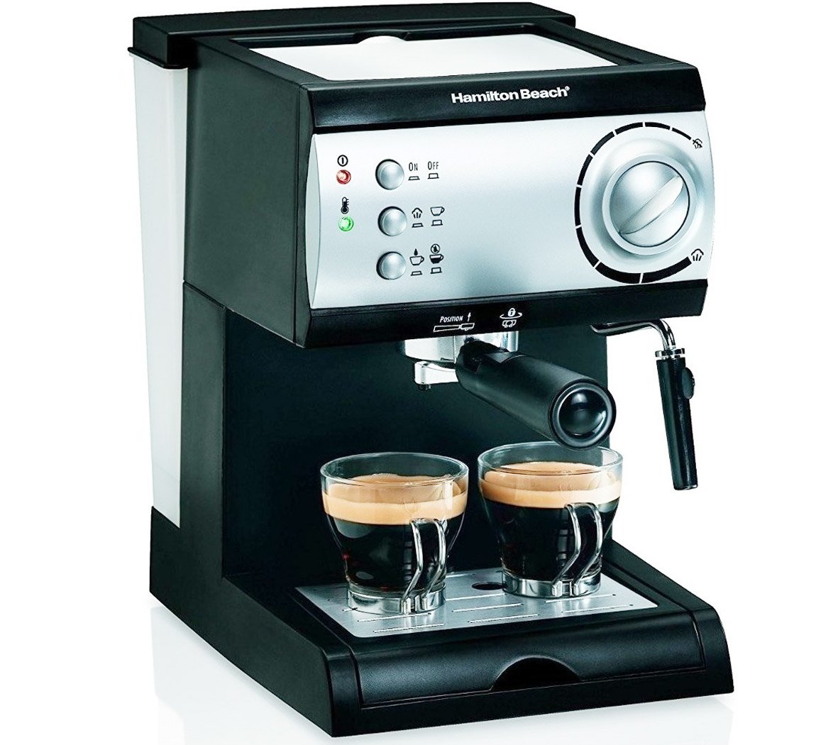 Hamilton Beach Cafetera Maquina Capuccino Expresso 15 Bar