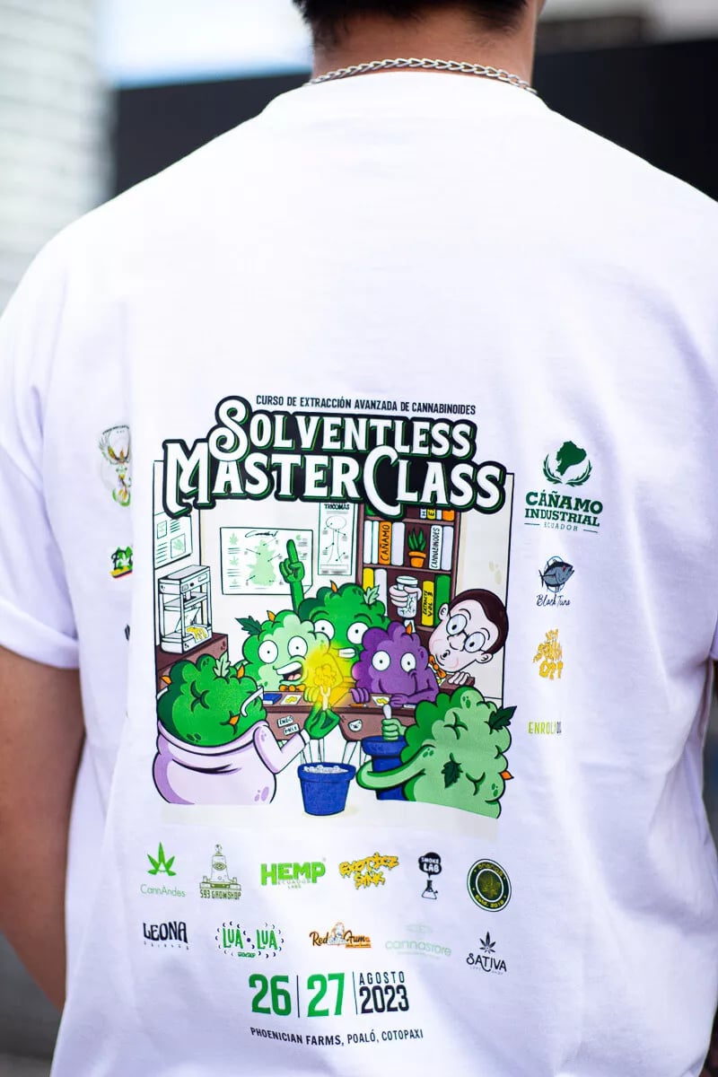 Camiseta - Solventless MasterClass