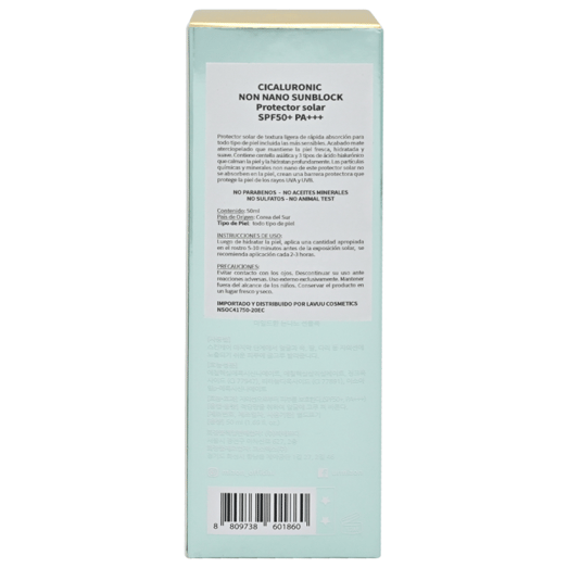 Mizon Protector Solar Cicaluronic Spf50+ 50 ml