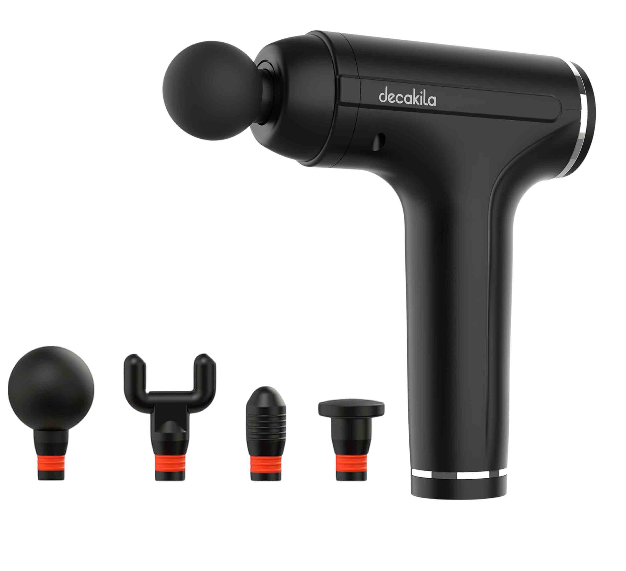 Decakila pistola masajeadora domestica bateria de 2000 mah