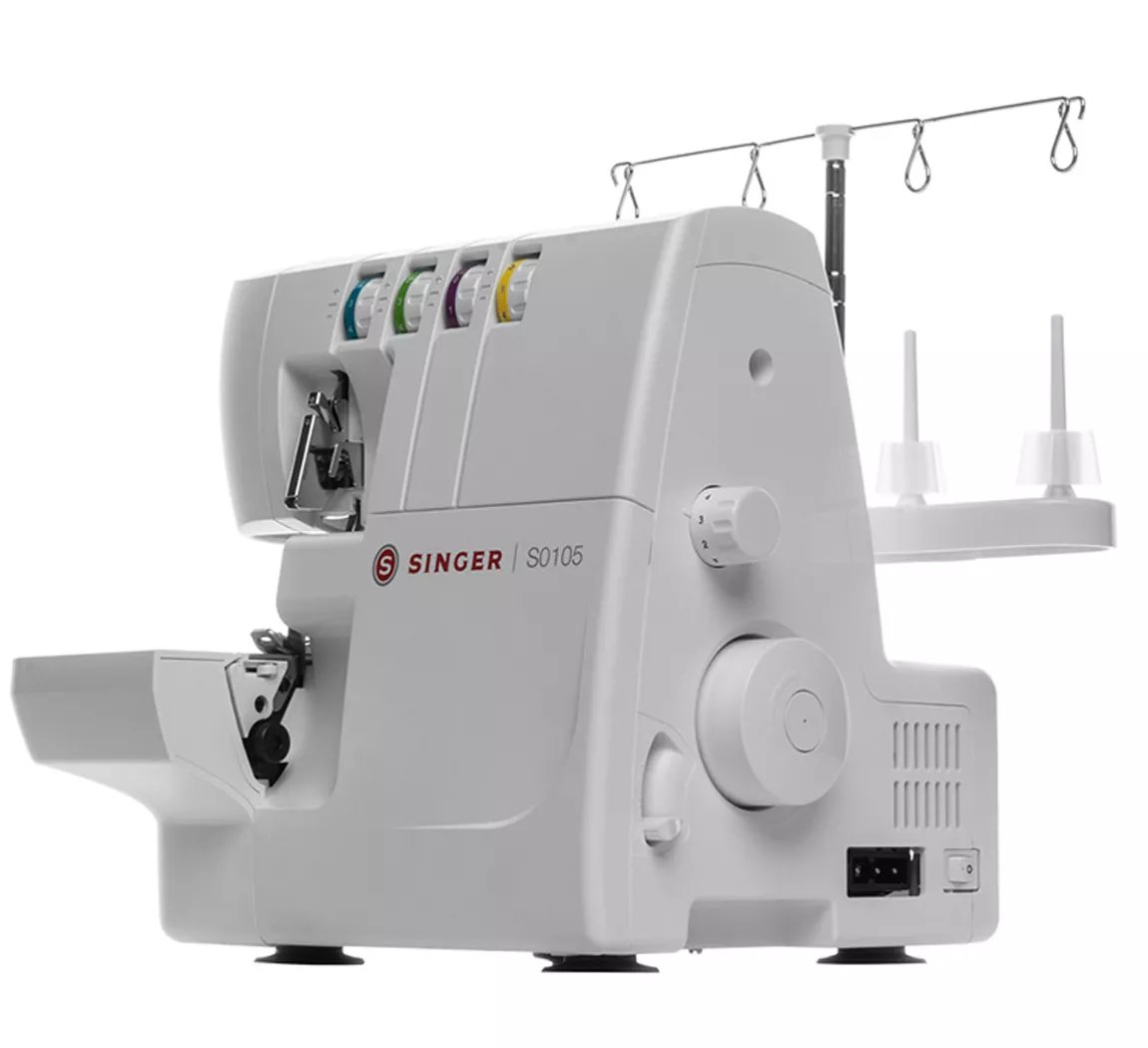 Singer Máquina de Coser 1.300 Puntadas Luz LED Sobrehíla y corta