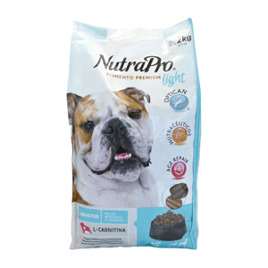 Nutrapro Comida Para Perro Adulto Raza Mediana Y Grande Light *2Kg