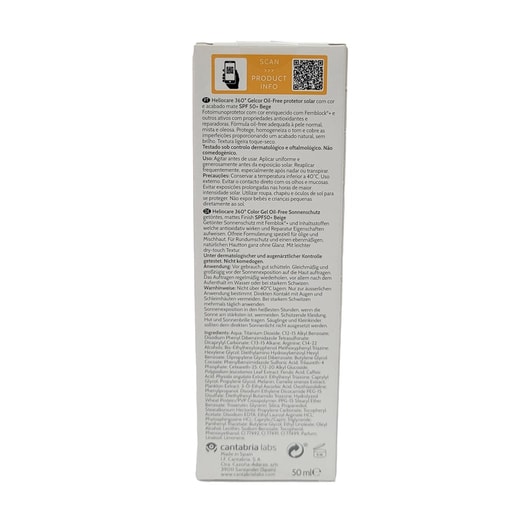 Heliocare Protector Solar Oil Free Beige 50ml