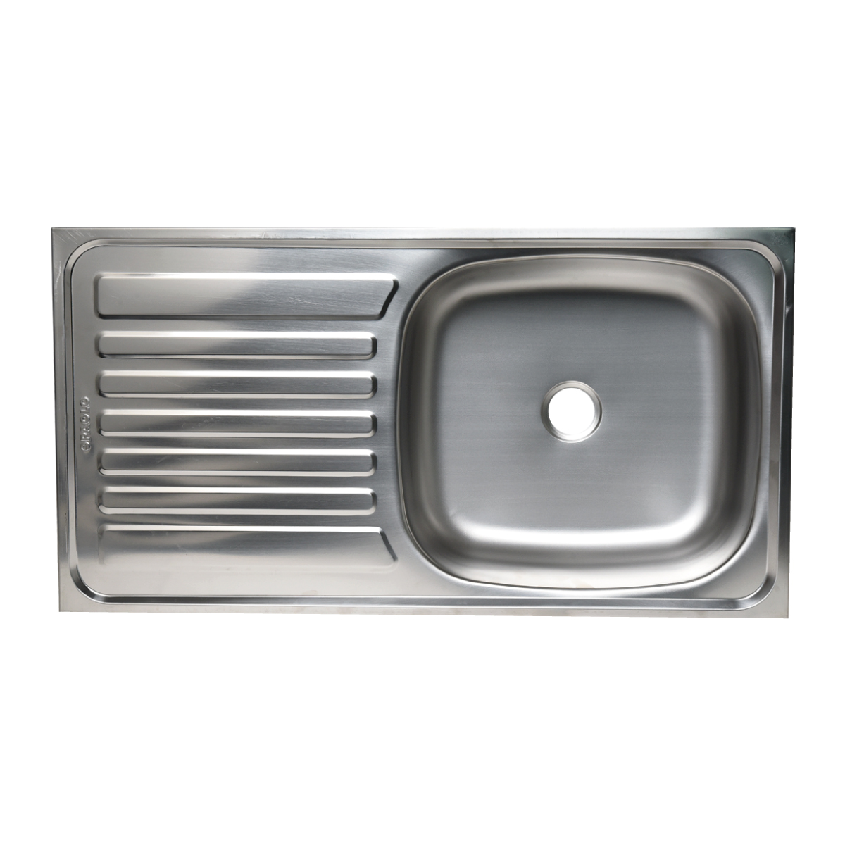 FREGADERO ACERO INOX 75X40CM PAOLO
