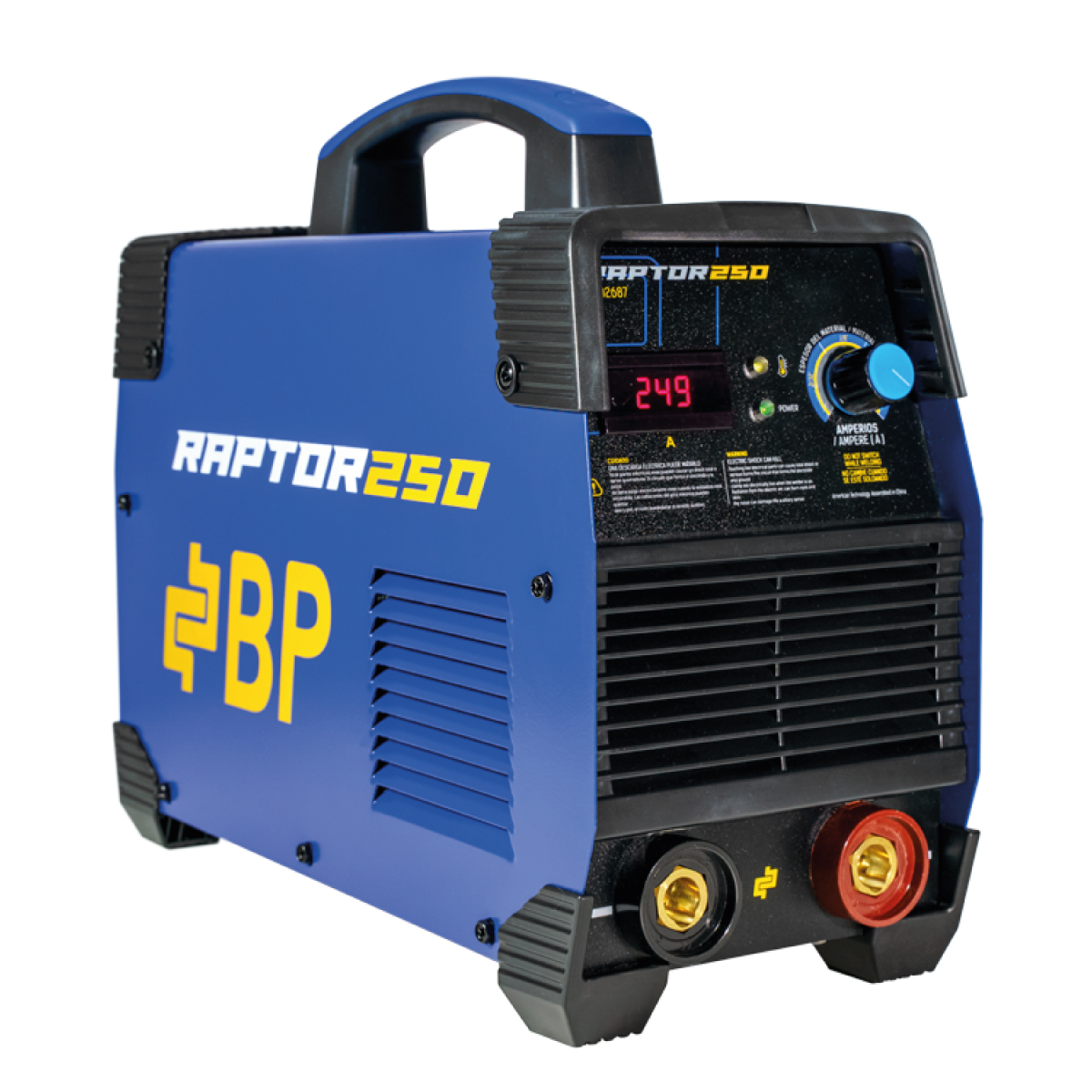 SOLDADORA INVERTER 250AMP 110-220V-60HZ BP02687 RAPTOR
